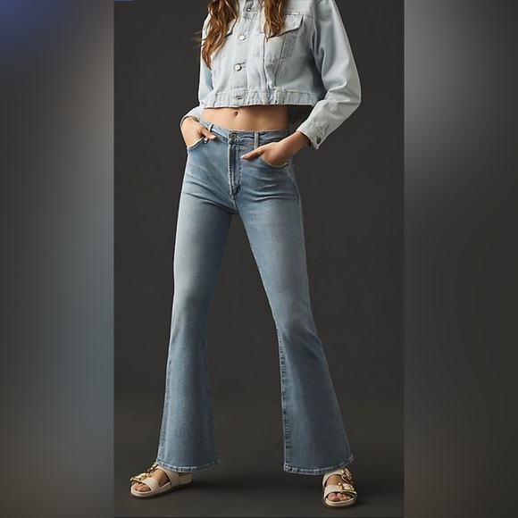 NWT Citizens Of Humanity Lilah High Waist Flare in Lyric Retro Worn-in look - Picture 1 of 13